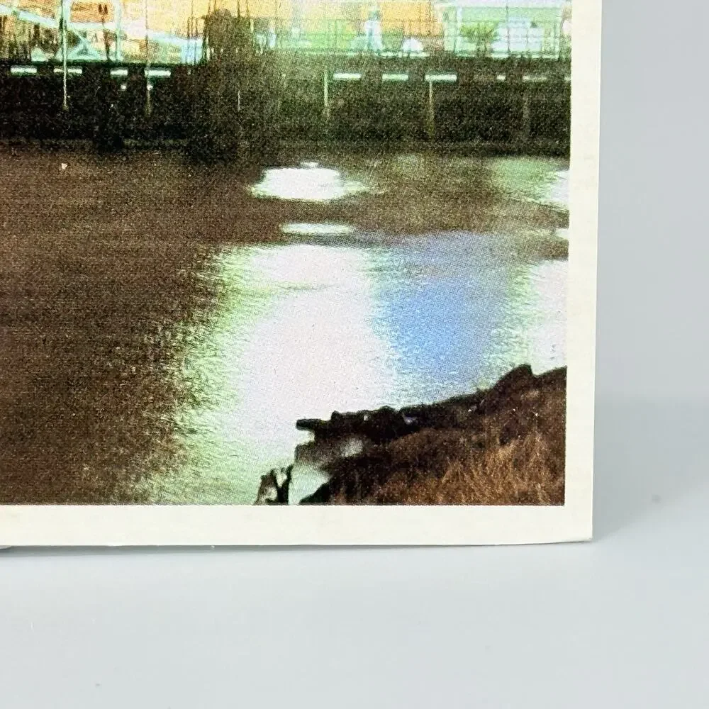 New Orleans at Night Louisiana Vintage Blank Unused Postcard